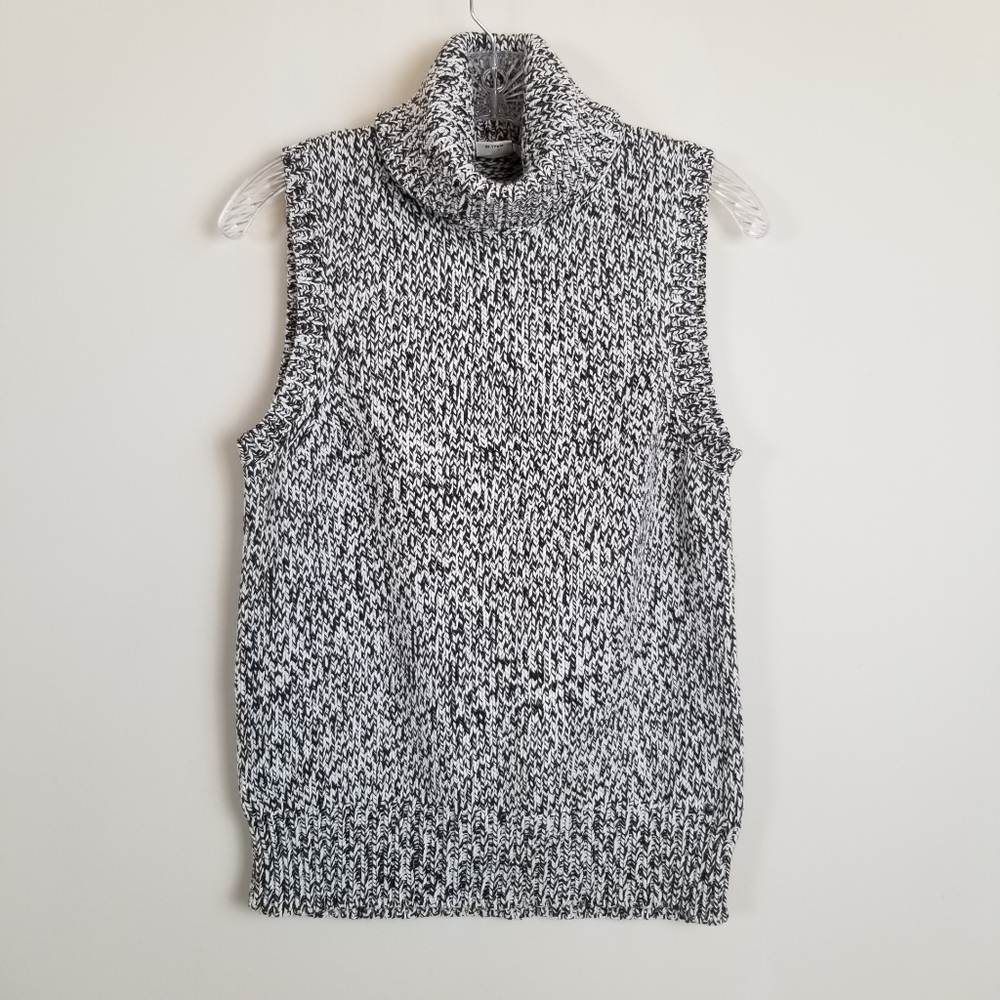 Michael Michael Kors Sleeveless Turtleneck Sweater Large NWOT